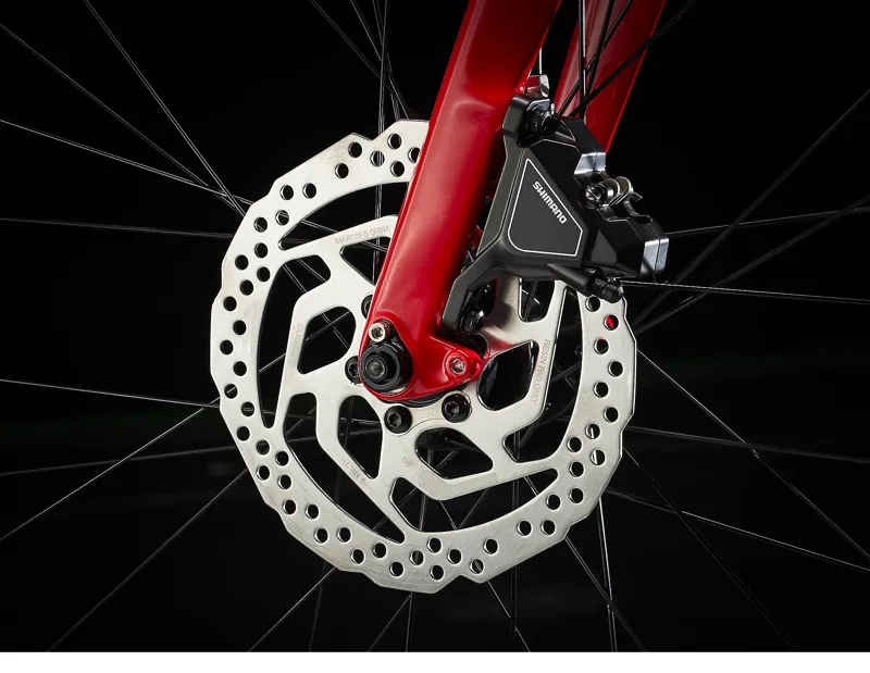 Trek FX 3 Disc Hybrid Bike in Viper Red to Cobra Blood-7